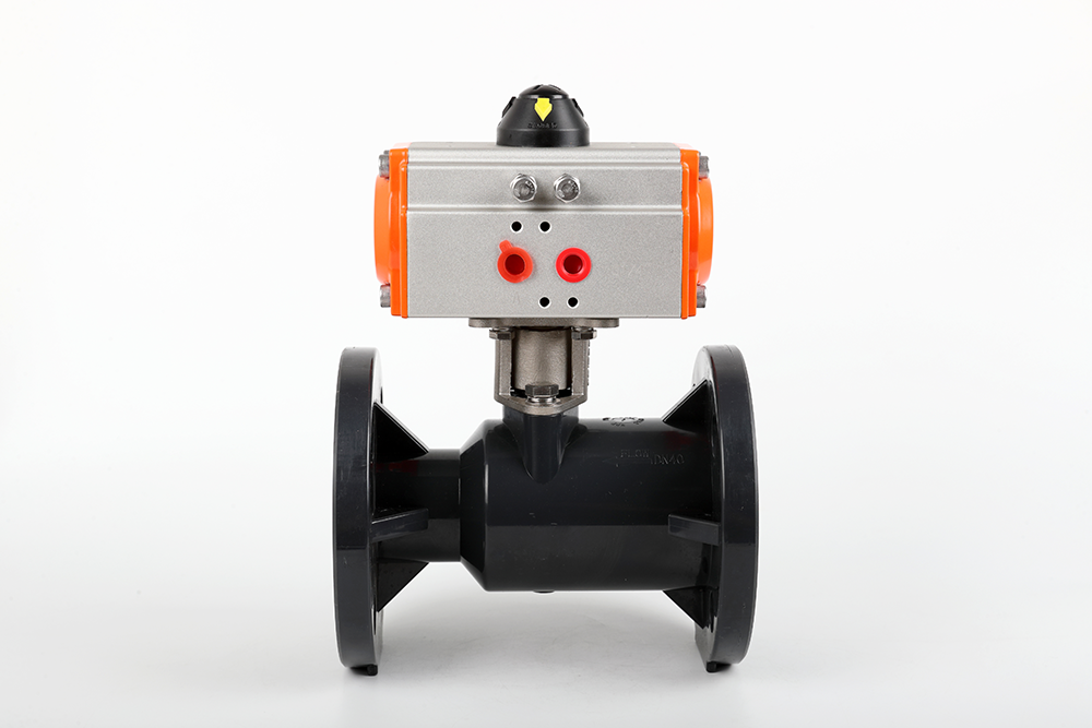 土默特右气动法兰一体球阀